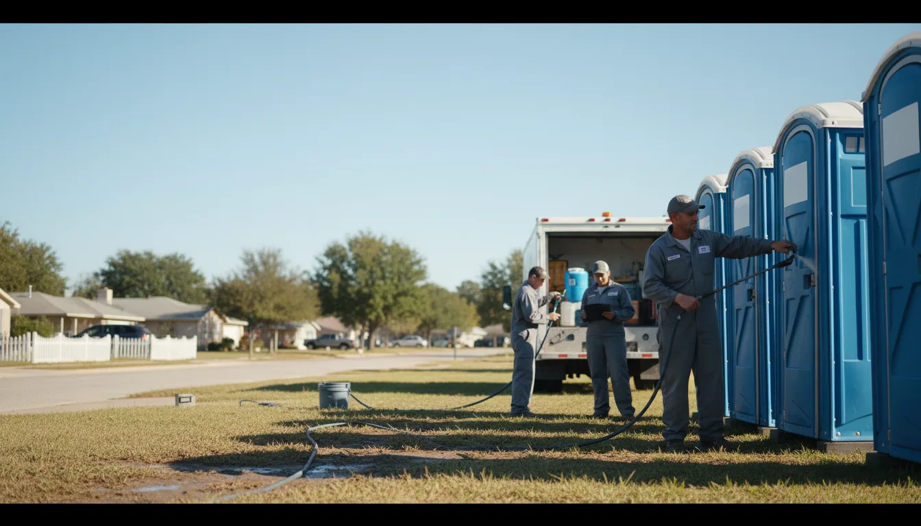 Long-Term Portable Toilet Rental in Sparr, FL near me